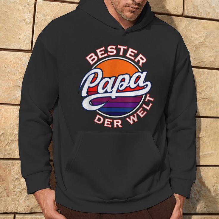 Herren Bester Papa Der Welt 1Atertag -Atertagsgeschenk Kapuzenpullover Lebensstil