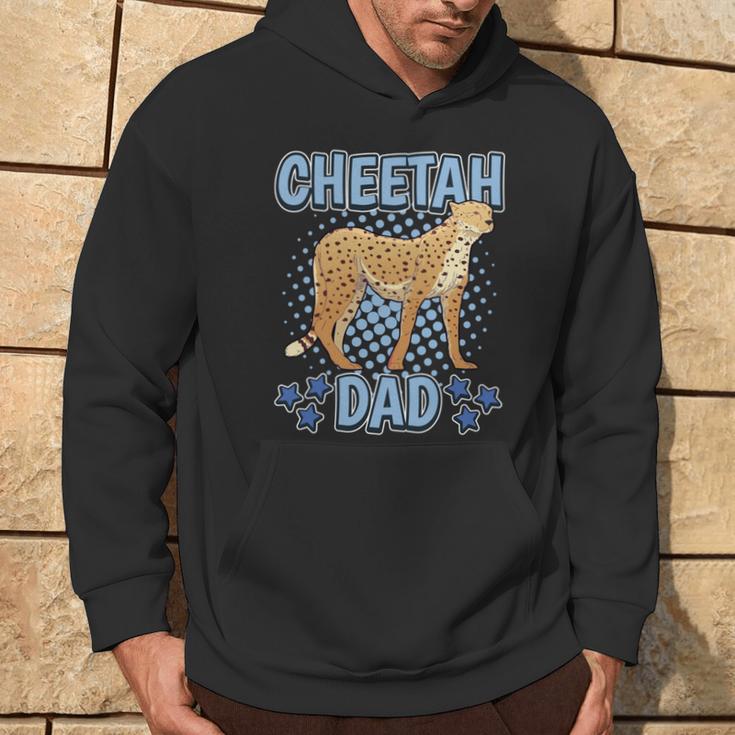 Herren Cheetah Dad Papaatertag Gepard Kapuzenpullover Lebensstil