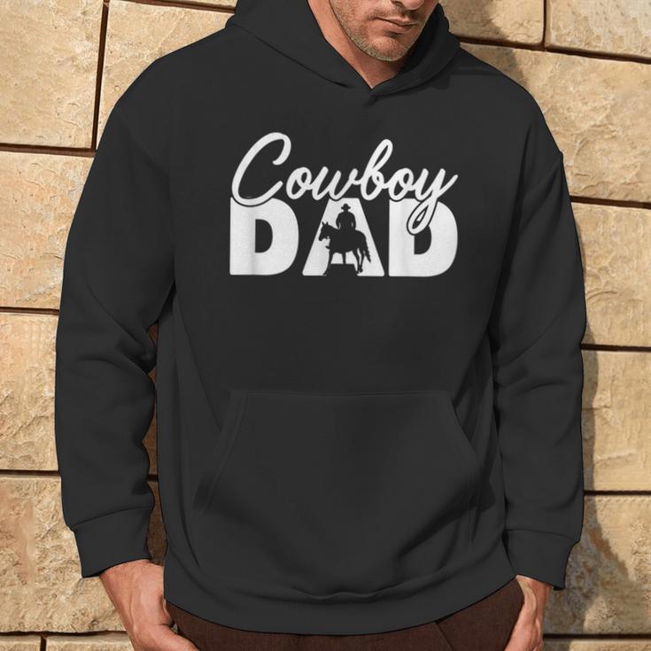 Herren Cowboy Papa Lustig Cowboy Papaatertag Kapuzenpullover Lebensstil