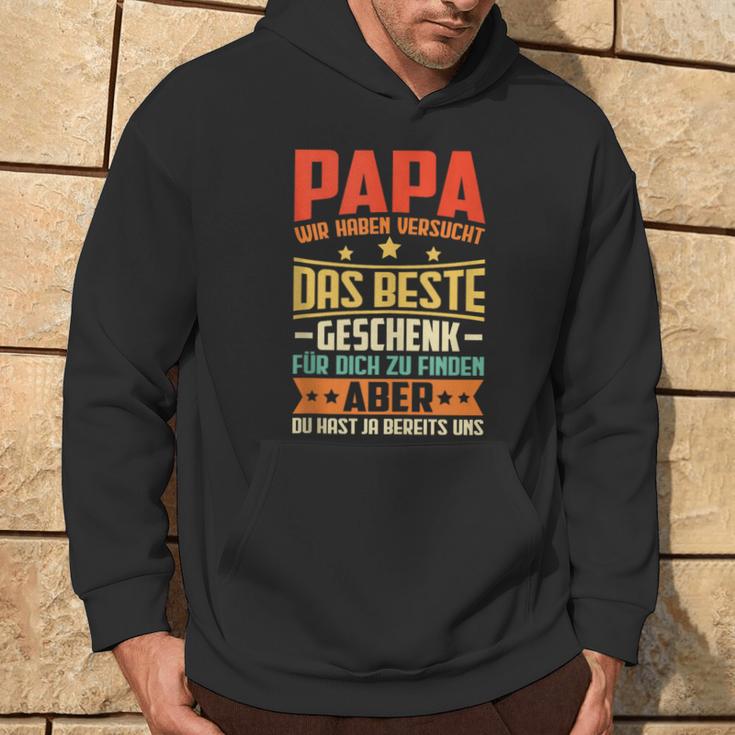 Herren Papa Undater Geschenk Lustiger Spruch Herrenatertag Kapuzenpullover Lebensstil