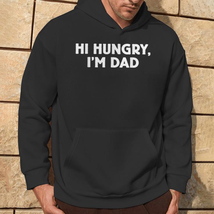 Herren Papa Witz Hallo Hungry I'm Dadatertag Elternschaft Humor Kapuzenpullover Lebensstil