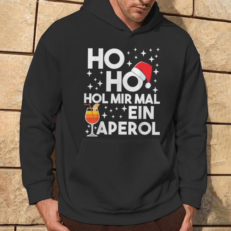 Ho Ho Hol Mir Mal An Aperol Winter Christmas Aperol Hoodie Lebensstil