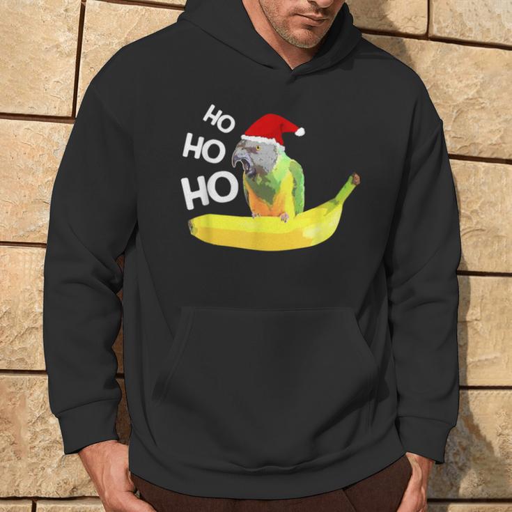 Ho Ho Ho Senegal Parrot Christmas In July Hoodie Lifestyle