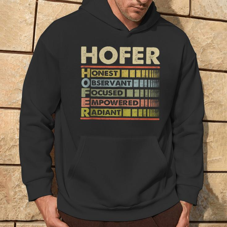 Hofer Family Name Hofer Last Name Team Hoodie Lifestyle