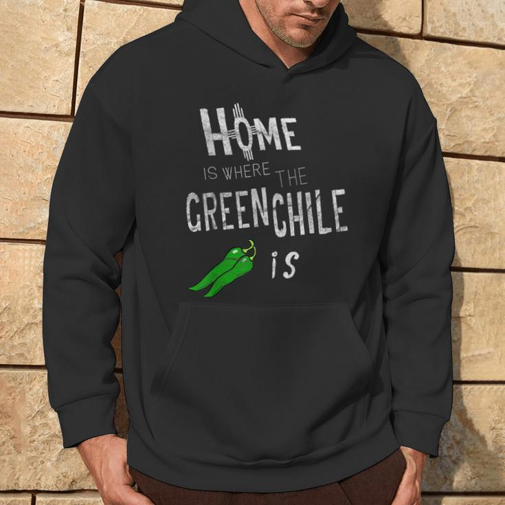 Home Is Where The Green Chile Is New Mexico Hoodie Lifestyle