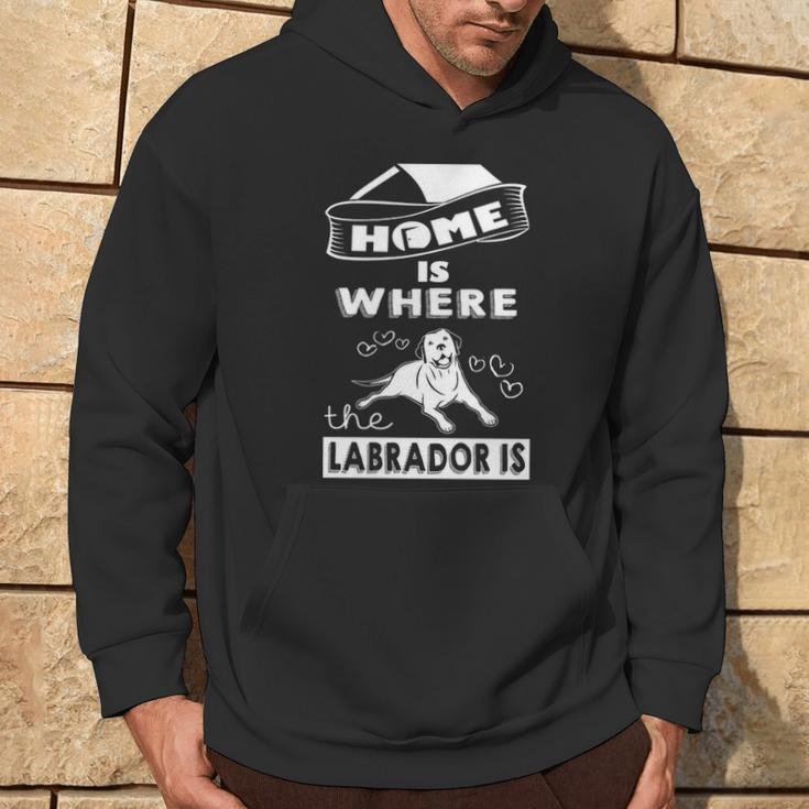 Home Is Where Labrador Is Hoodie Lifestyle