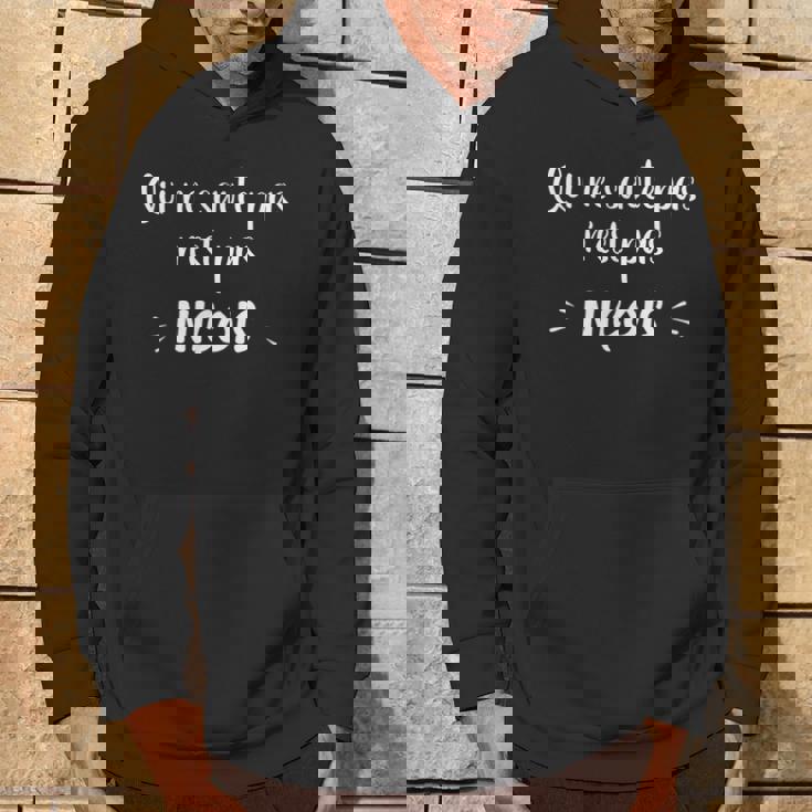 Homme Humour Supporter Nice Qui Ne Saute Pas N'est Pas Niçois Sweat à capuche Lifestyle