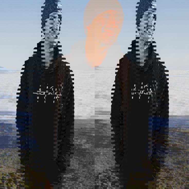 Horse Lover Heartbeat Hoodie Sweat à capuche Lifestyle