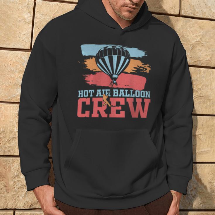 Hot Air Balloon Crew Ballooning Hoodie Lifestyle