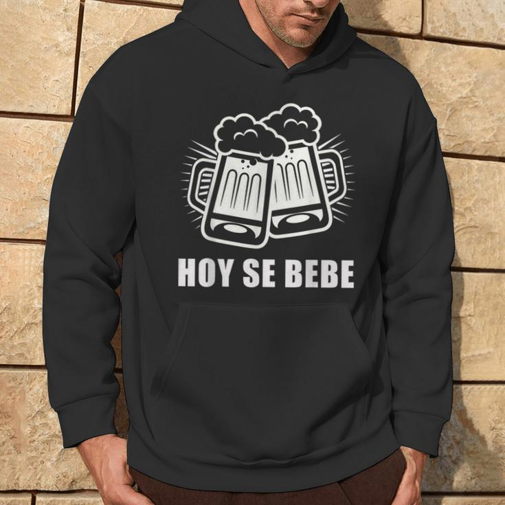 Hoy Se Bebe Spanish Cerveza Beer Hoodie Lifestyle