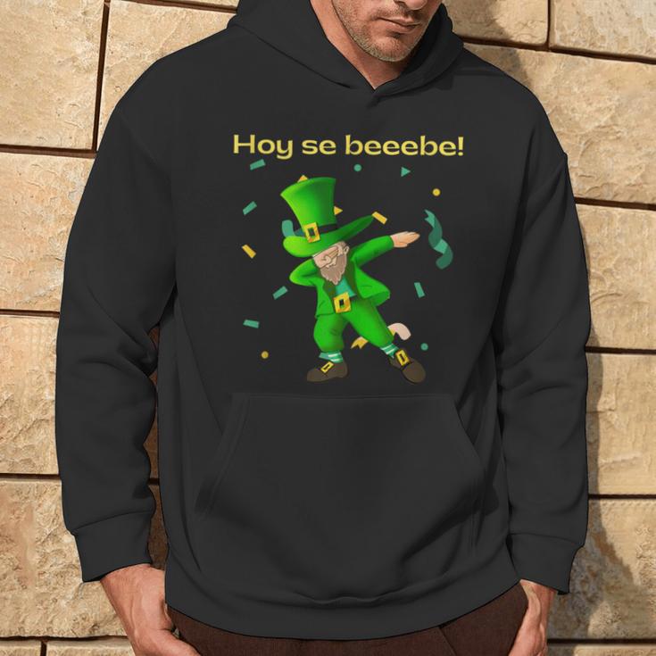 Hoy Se Bebe St Patrick Day Dabbing Leprechaun Hoodie Lifestyle