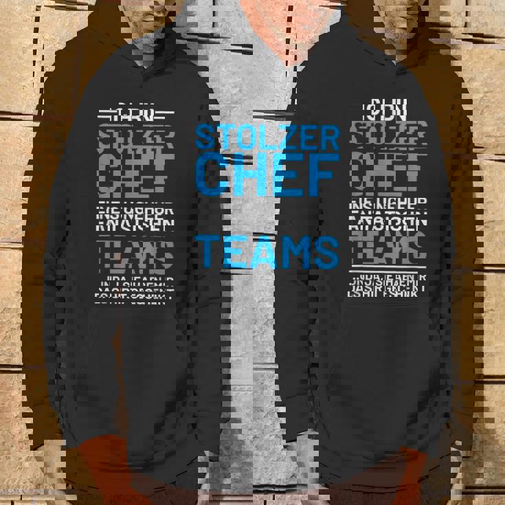 Ich Bin Stolzer Chef Einer Fantastischen Teams Hoodie Lebensstil