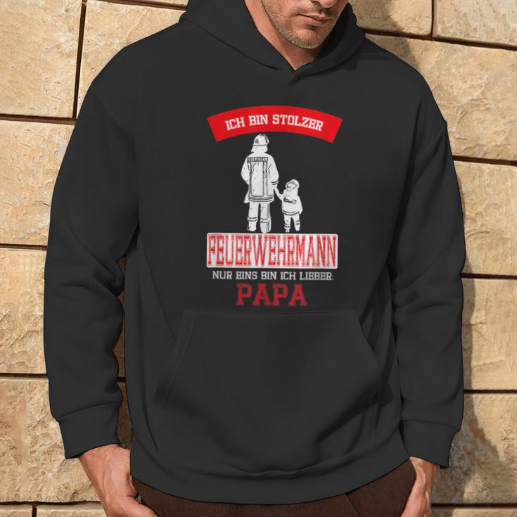 Ich Bin Stolzer Feuerwehrmann Nur Ein Bin Ich Lieber Hoodie Lebensstil