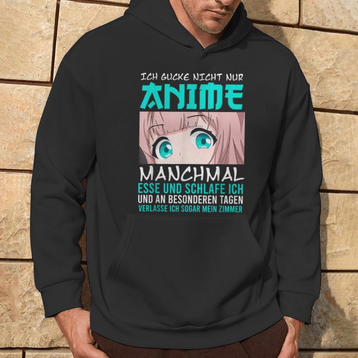 Ich Gucke Nicht Nur Anime Manga Kawaii Hoodie Lebensstil