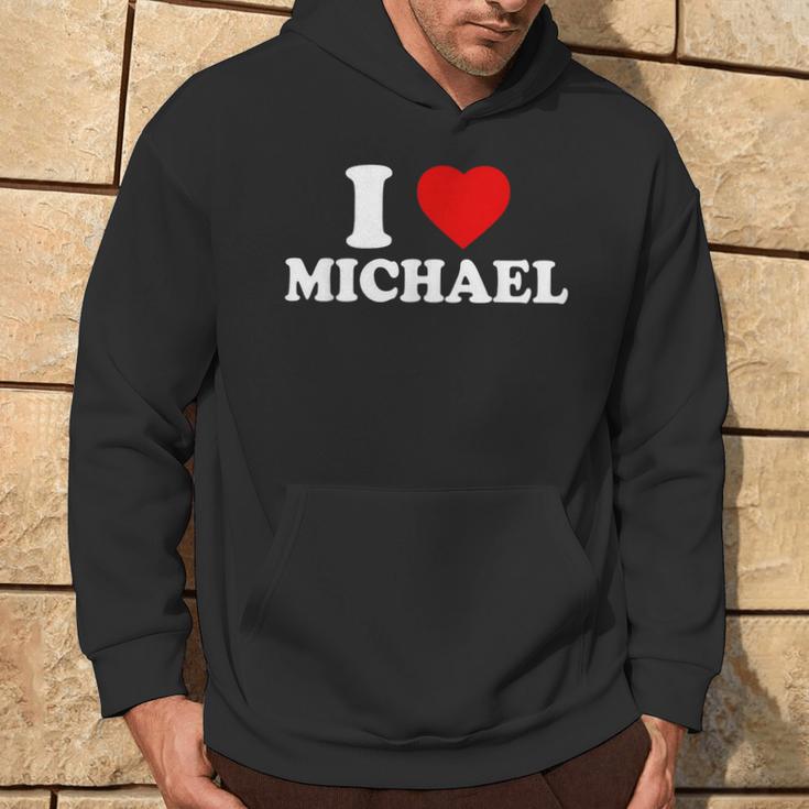 Ich Liebe Michael Männer Frauen I Love Michael Hoodie Lebensstil