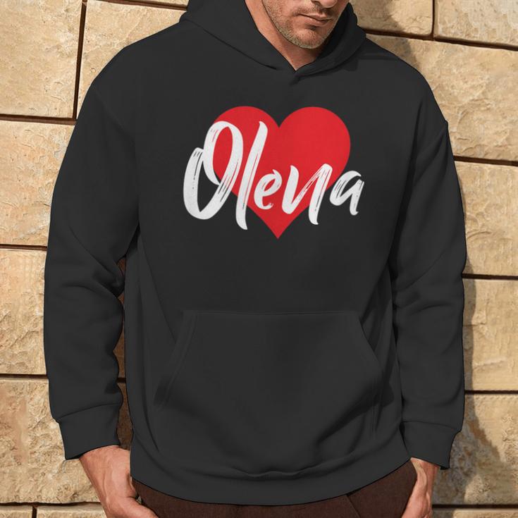 Ich Liebe Olena Hoodie Lebensstil