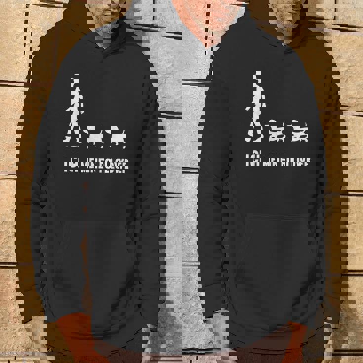 Ich Meine Follower Dachshund Dachshund Owner Dog Black Hoodie Lebensstil