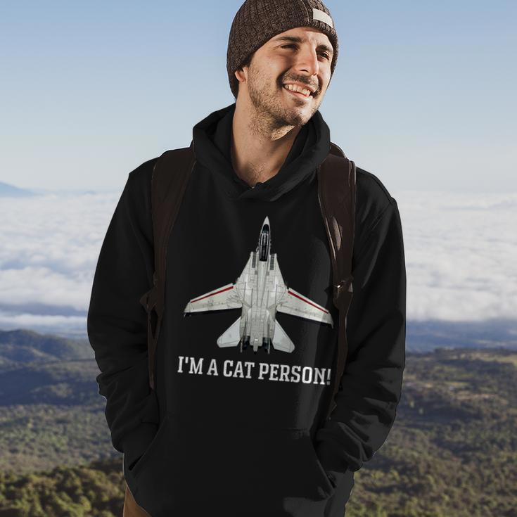 I'm A Cat Person F-14 Tomcat Hoodie Lifestyle