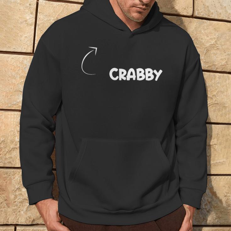 I'm Crabby Personality Character Reference Hoodie Lifestyle