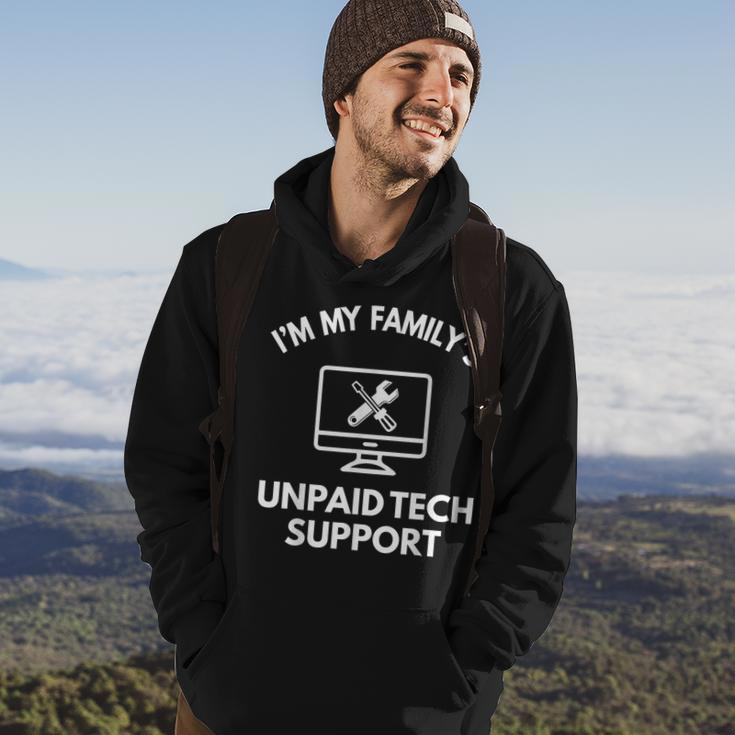 I'm My Family's Unpaid Tech Support Computer It Guy Hoodie Lifestyle