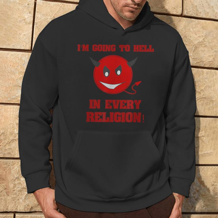I'm Going To Hell In Every Religion DevilHoodie Lifestyle
