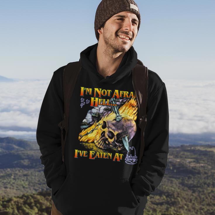 I'm Not Afraid To Go To Hell Hoodie Lifestyle