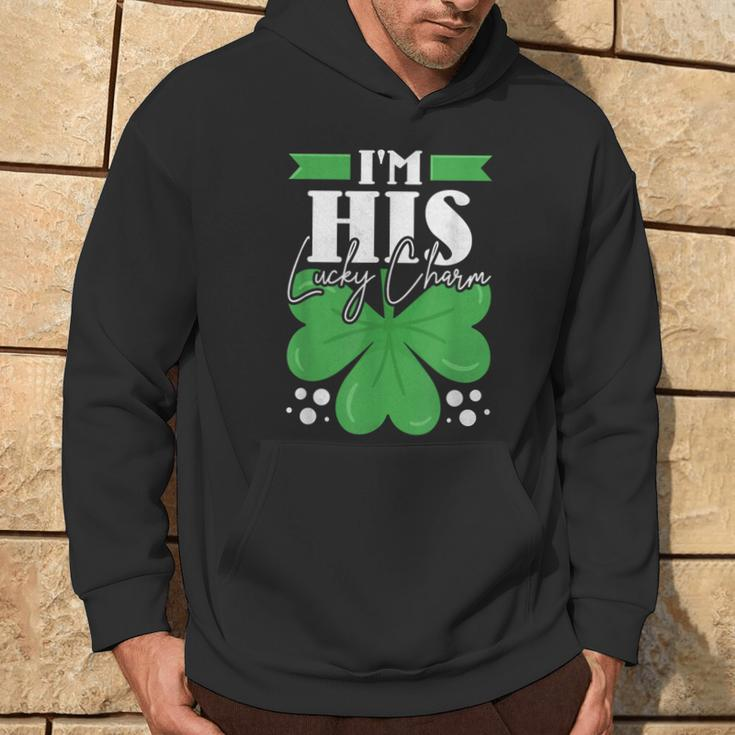 I'm His Shamrock Couple St Patrick's Day Hoodie Lifestyle