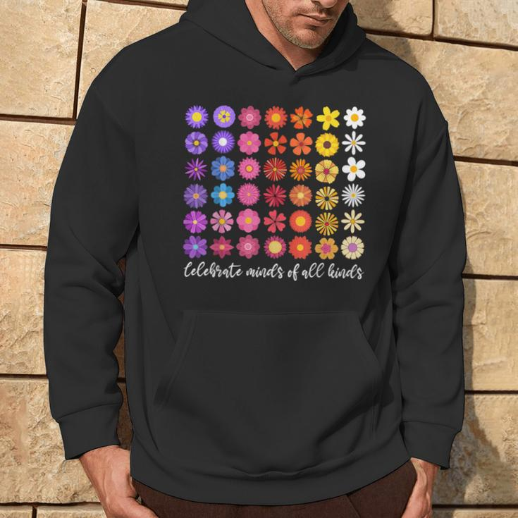 Inclusion Celebrate Minds Of All Kinds Autism Awareness Hoodie Lifestyle