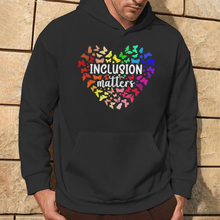 Inclusion Matters Autism Awareness Month Neurodiversity Sped Hoodie Lifestyle