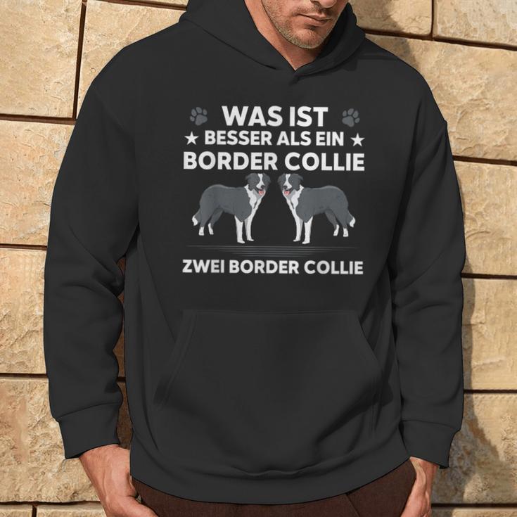 Was Ist Besser Als Ein Border Collie Zwei Border Collie S Hoodie Lebensstil