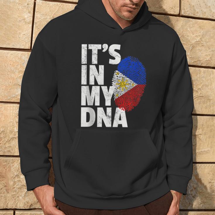 It's In My Dna Filipino Philippines Flag National Pride Hoodie Lifestyle