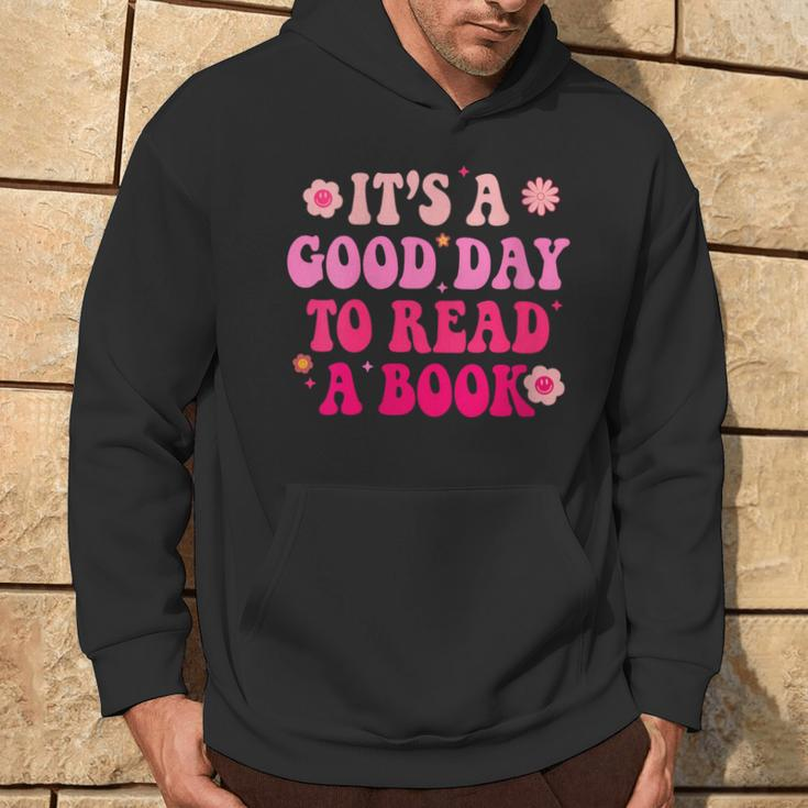 It’S A Good Day To Read A Book Lovers Library Reading Women Hoodie Lifestyle
