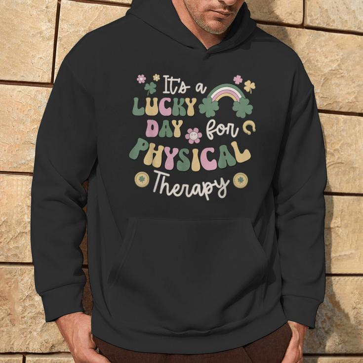 It's A Lucky Day For Physical Therapy St Patrick's Day Pt Hoodie Lifestyle
