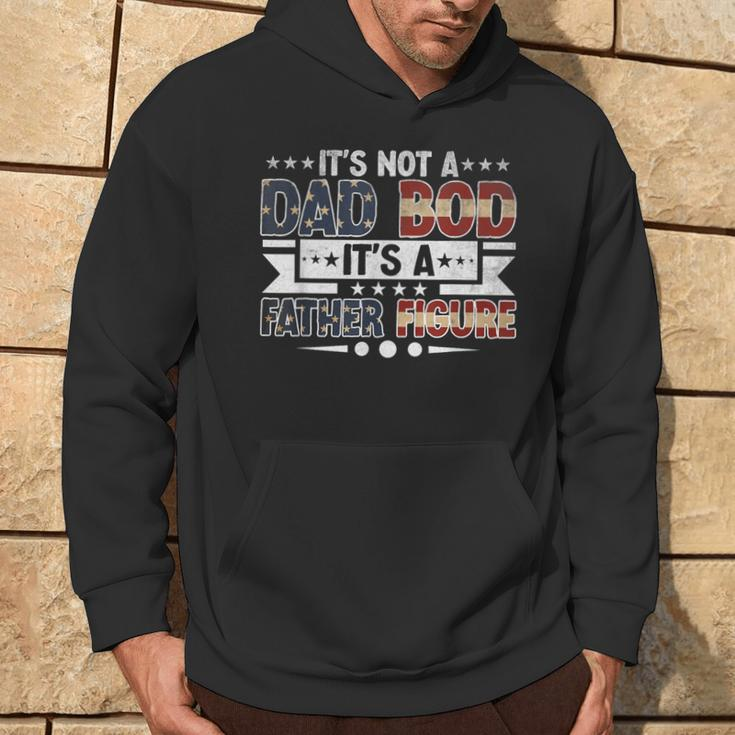 It's Not A Dad Bod It's A Father Figure Fathers Day Retro Hoodie Lifestyle