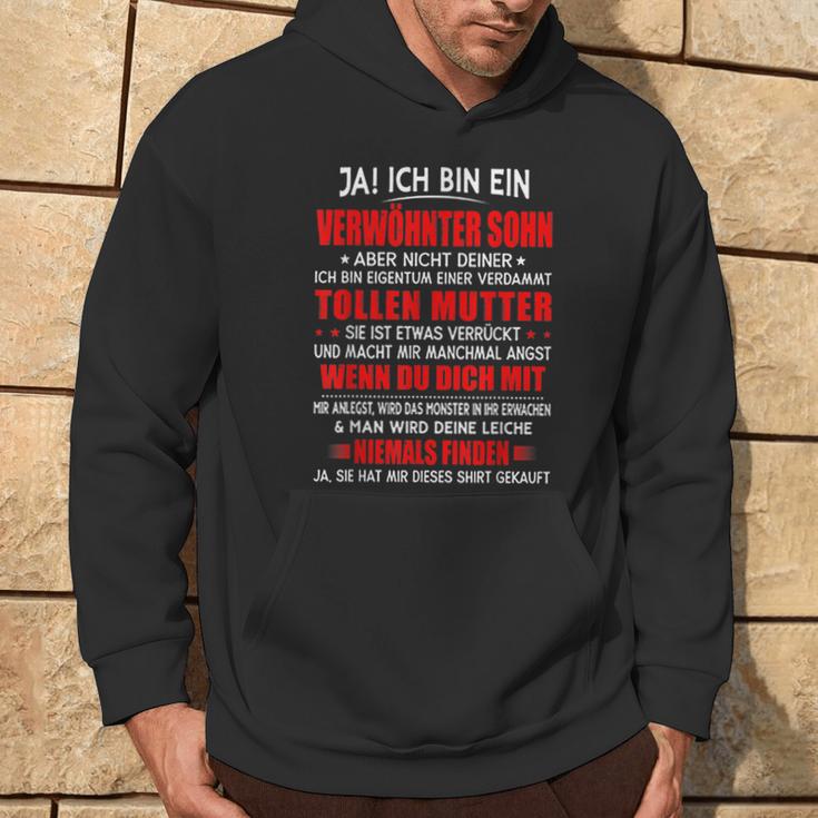 Ja Ich Bin Einerwöhnter Sohn Kapuzenpullover Lebensstil