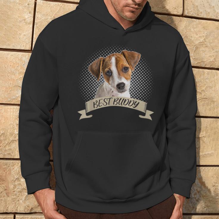 Jack Russel Terrier Best Friend Dog Portrait Kapuzenpullover Lebensstil