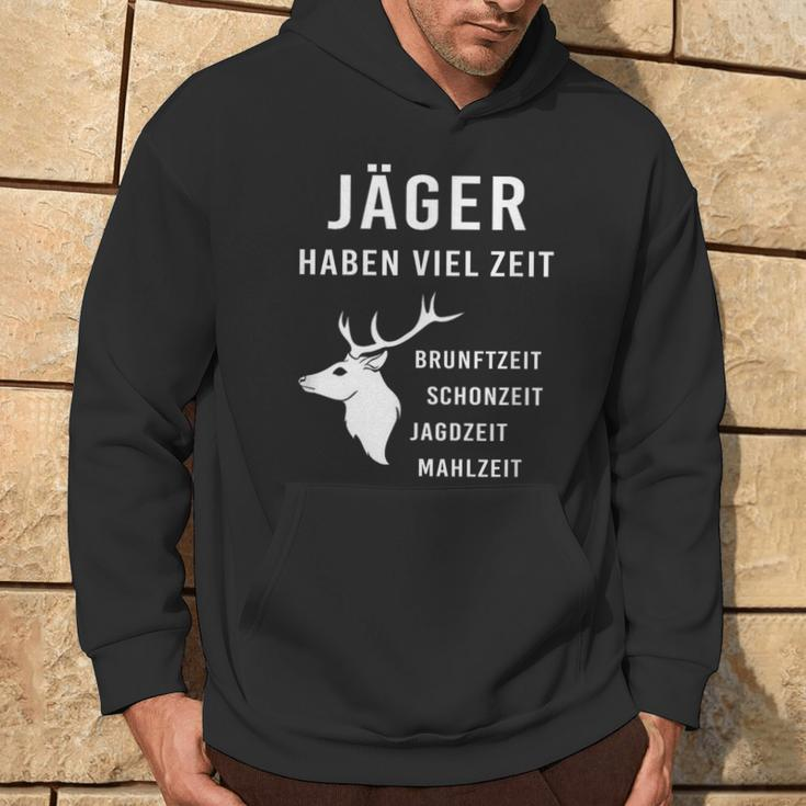 Jäger Haben Viel Zeit I Schonzeit I Jäger Hunting Hoodie Lebensstil