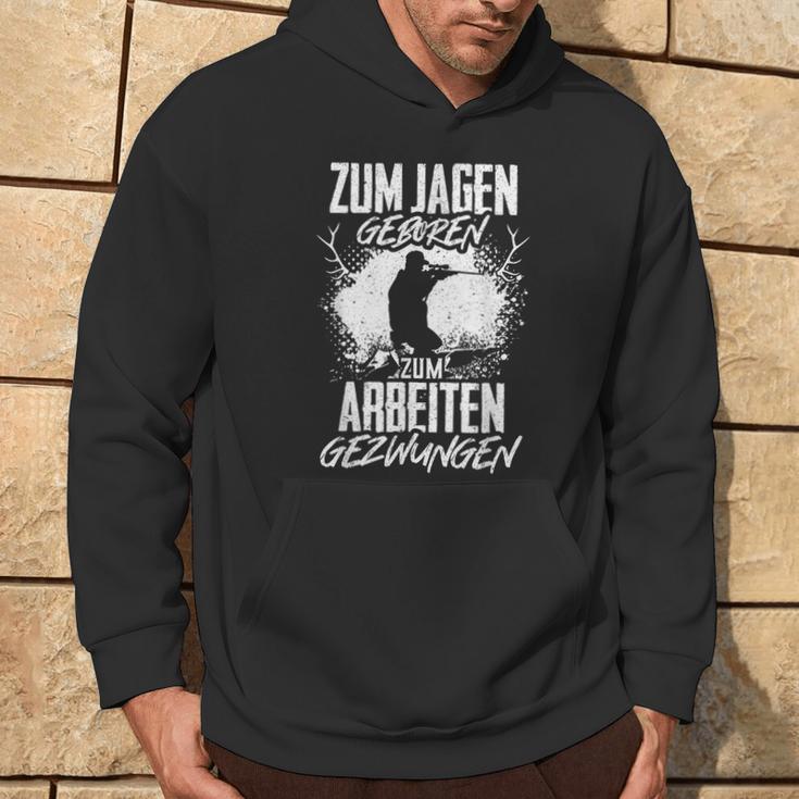 Jäger Zum Hagen Born Saying Deer Hunting Hoodie Lebensstil