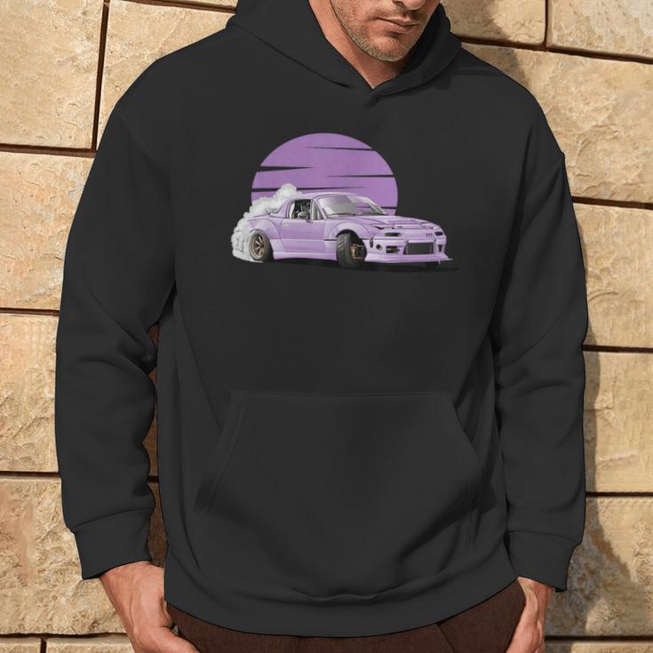 Jdm Mx5 Na Drift Style Black Hoodie Lebensstil