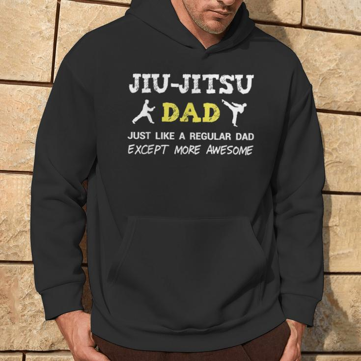 Jiu Jitsu Dad Fathers Day From Daughter Son Hoodie Lifestyle