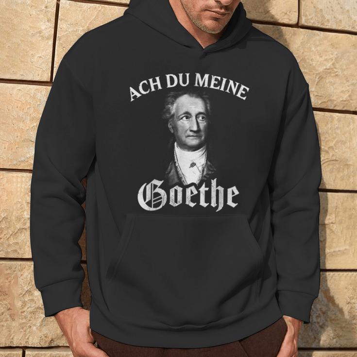 Johann Wolfang Von Goethe Meme Ach Du Meine Goethe Black S Hoodie Lebensstil