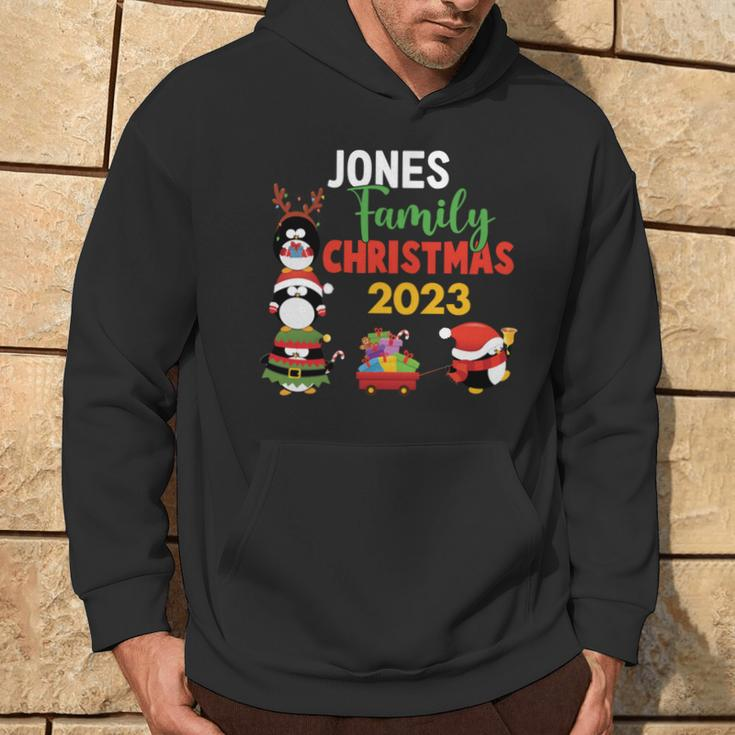 Jones Family Name Jones Family Christmas Hoodie Lifestyle