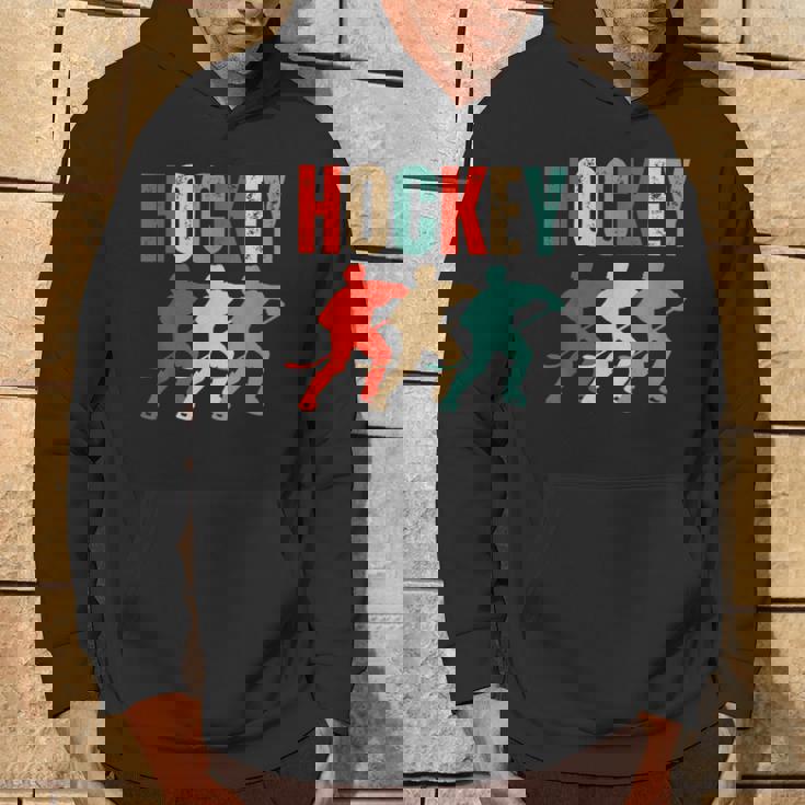 Jugador De Hockey Sobre Hielo Para Niños Retro Sudadera Regaloses