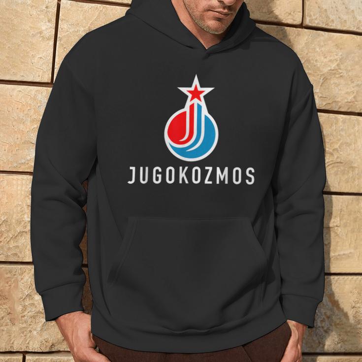 Jugokozmos Sputnik Jugoslavija Balkan Sfrj Yugoslavia Hoodie Lebensstil