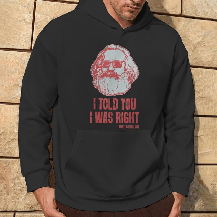Karl Marx Marxism Communism Socialism Philosophy Hoodie Lebensstil