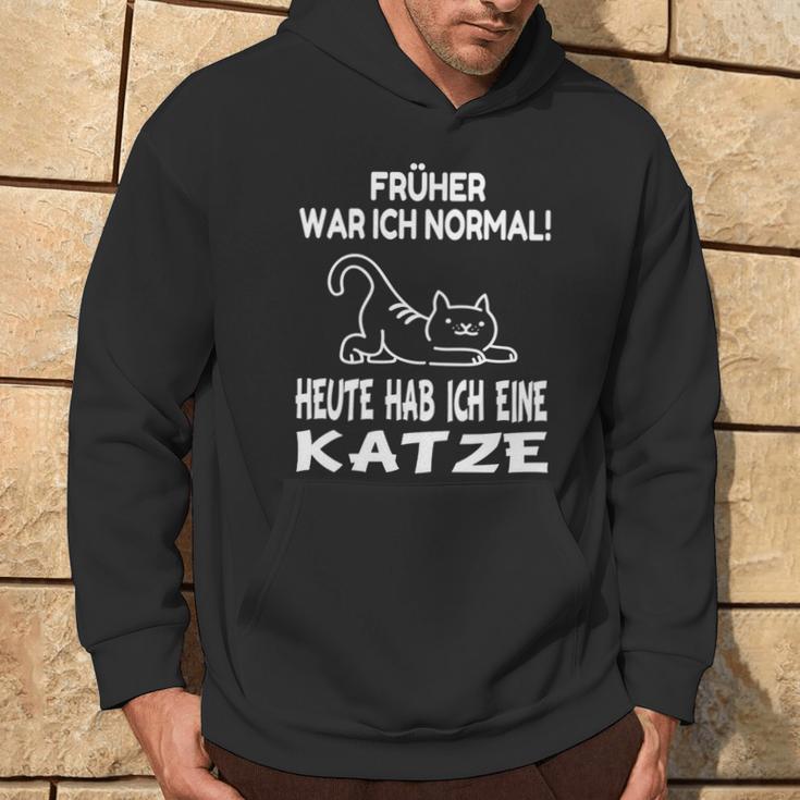 Katzen Sprüche Katze Papa Katzen Kapuzenpullover Lebensstil