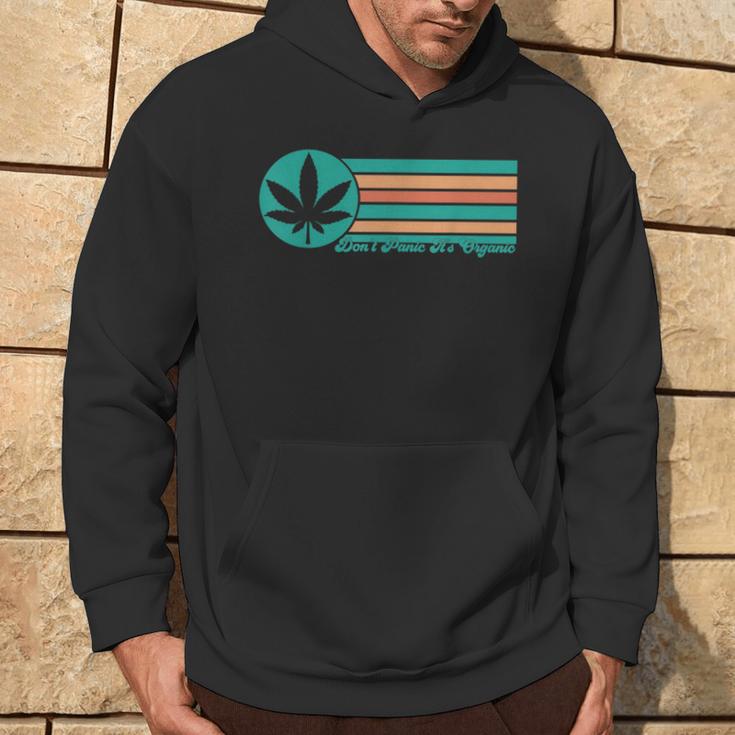 Keine Panik Es Ist Bio Cannabis Marijuana Hoodie Lebensstil