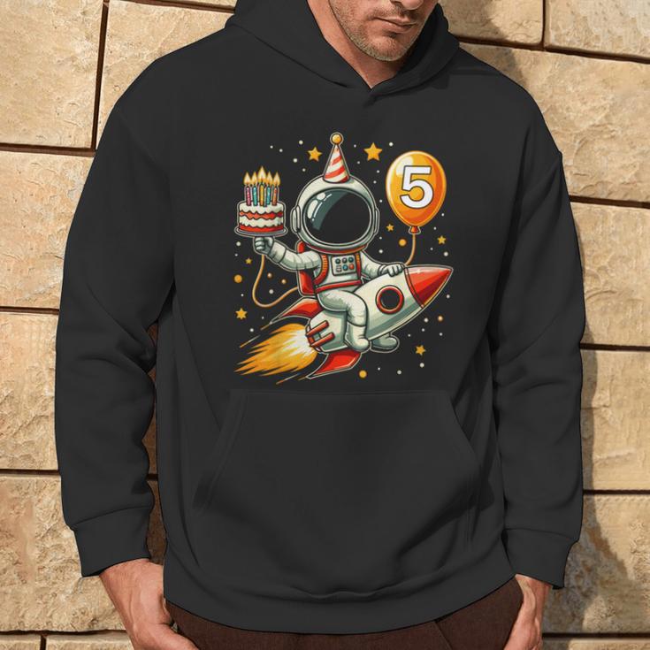 Kinder 5 Jahre Alt Raumschiff Rakete Geburtstag Astronaut Weltraum Hoodie Lebensstil