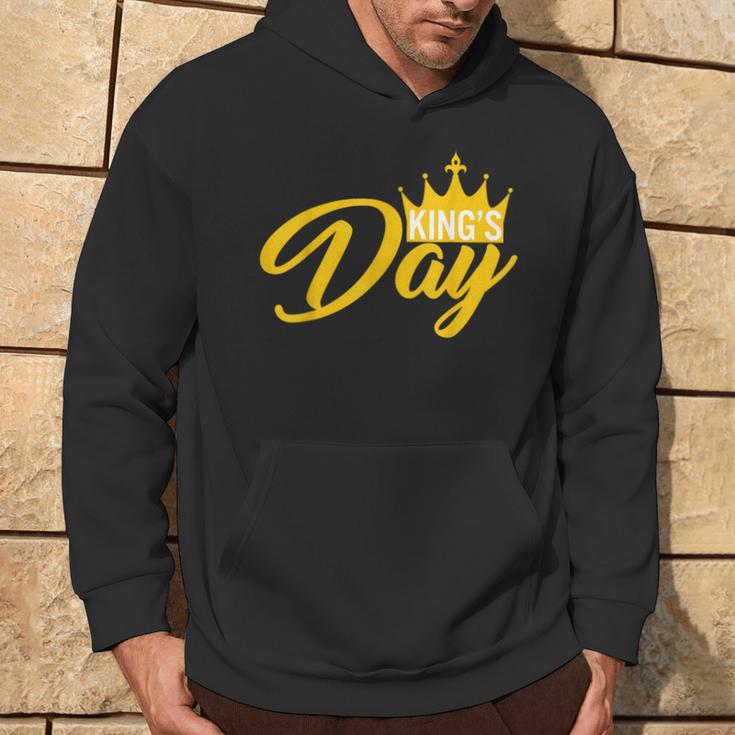 Kingsday Orange Amsterdam Koningsdag Kings Day Netherlands Kapuzenpullover Lebensstil