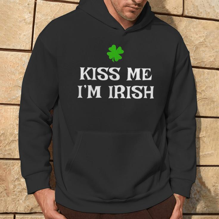 Kiss Me I'm Irish Saint Patrick Day Women Hoodie Lifestyle
